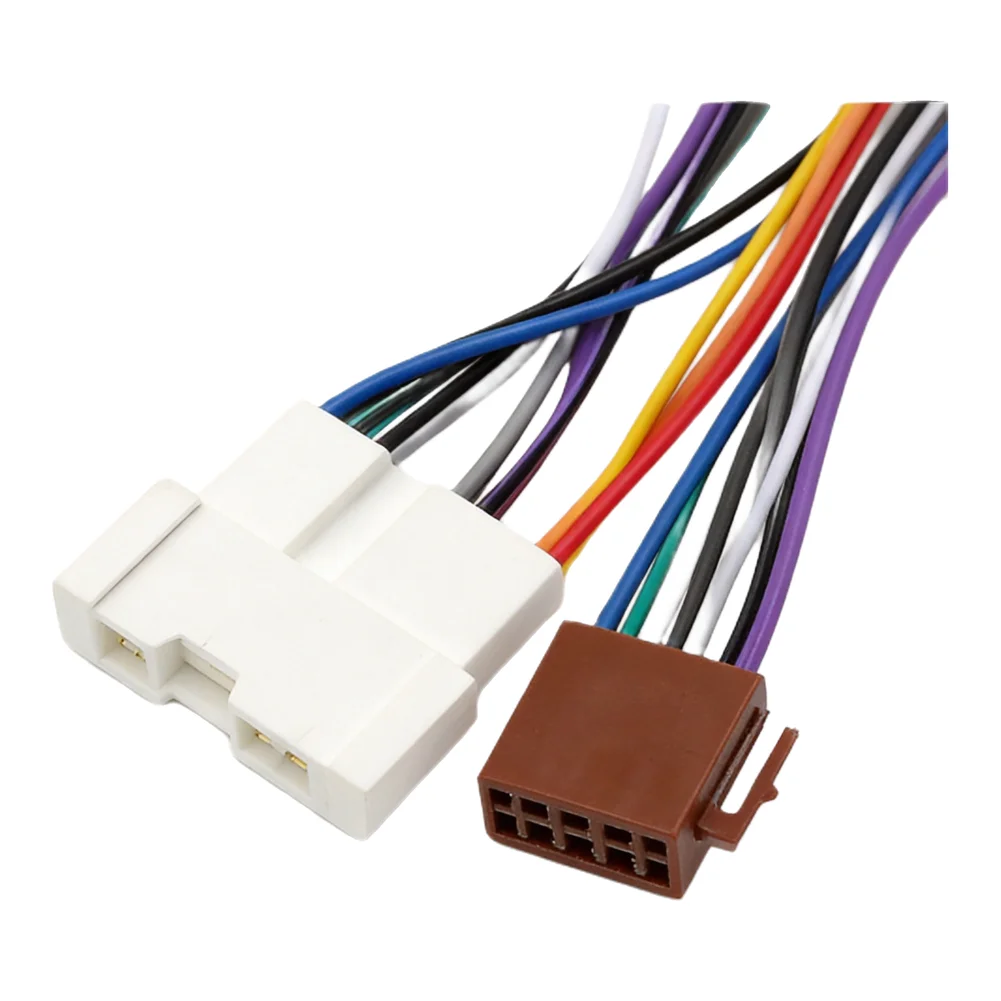 16Pin Interface ISO Radio Harness Car Audio Upgrade Direct Installation OEM Compatibility Practical Use For Hyundai