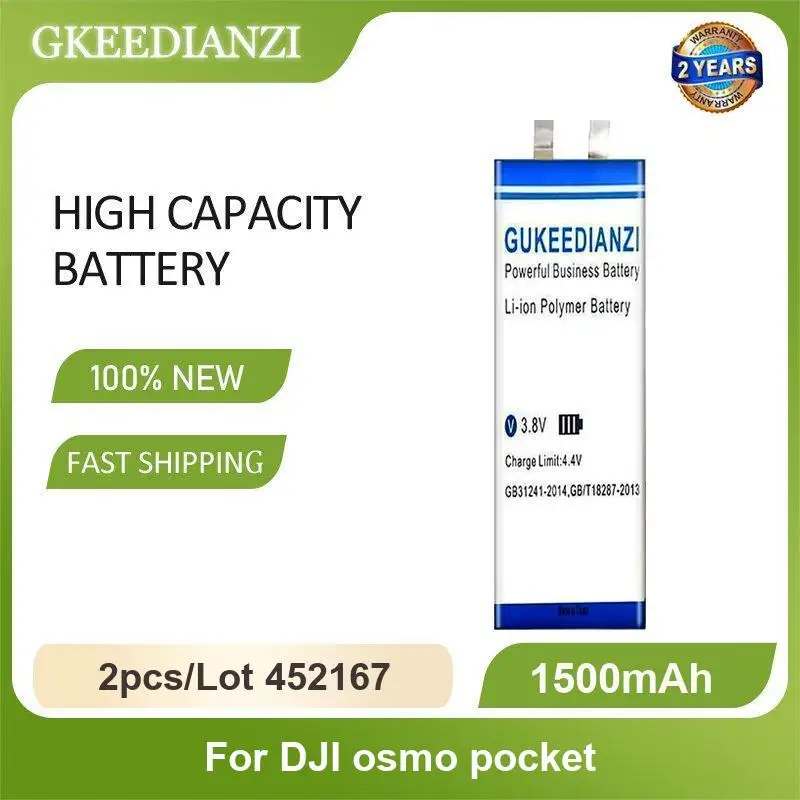 Battery For DJI Osmo+/Pro RAW/OM150 OM160 Handheld Gimbal Compatible osmo pocket 1 2 3 4 Battery cell