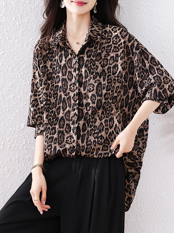 Ele talla grande irt para mujeres de mediana edad otoño Faion adelgazante carne que cubre el cuello largo Sve ropa Casual