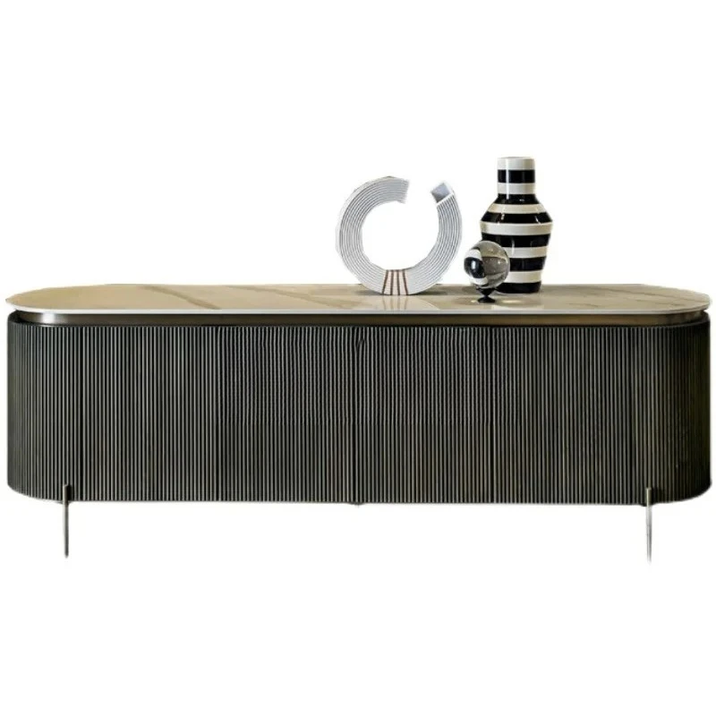 

Итальянский минималистичный светлый роскошный входной шкаф, шкаф для телевизора в гостиной, простой скандинавский декоративный шкаф по индивидуальному заказу.