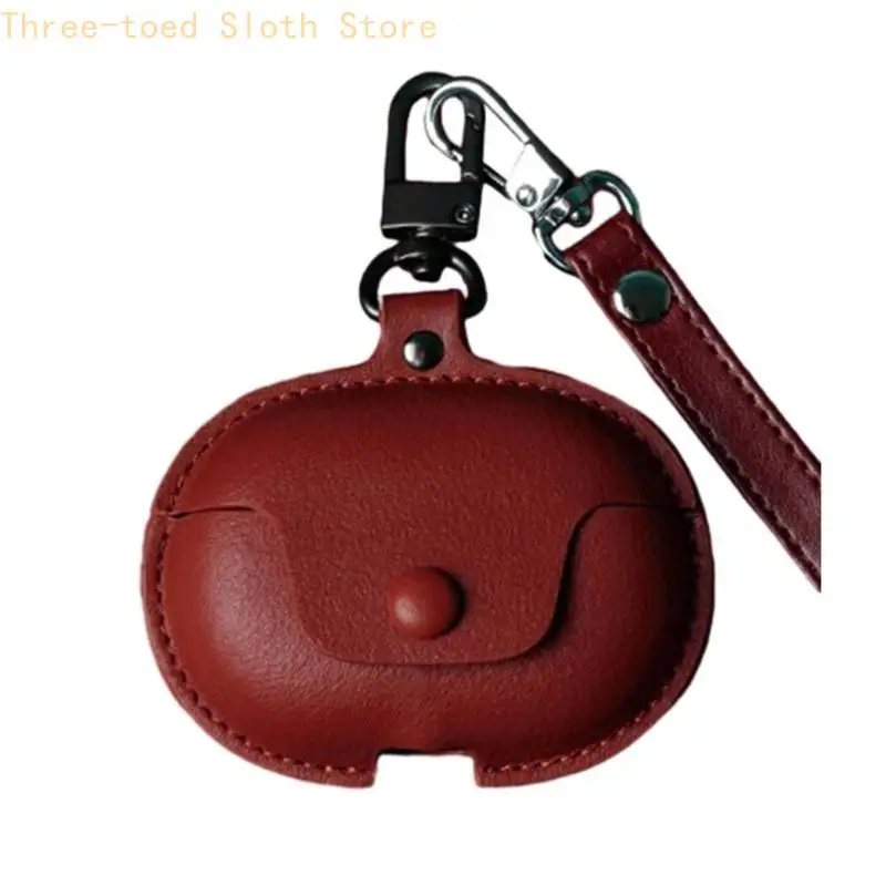 Kopfhörerabdeckung für FreeClip Protective Skin Ledertasche Wasserdichte Abdeckung E74A – Detail 8
