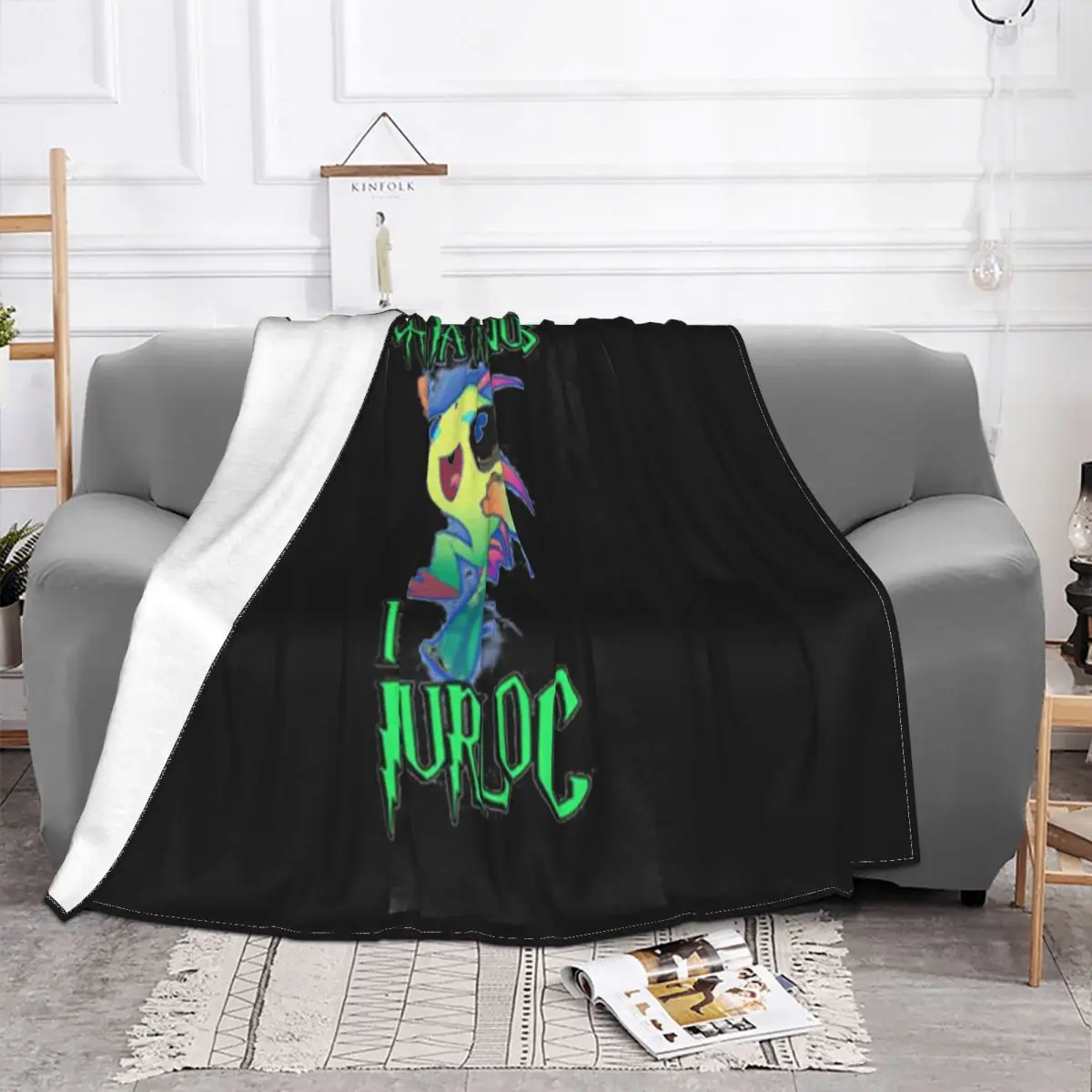 My Patronus Is Murloc Youth Street Style Customized Brand Men Cheap Sale Many Colors Brand Customized Throw Blanket