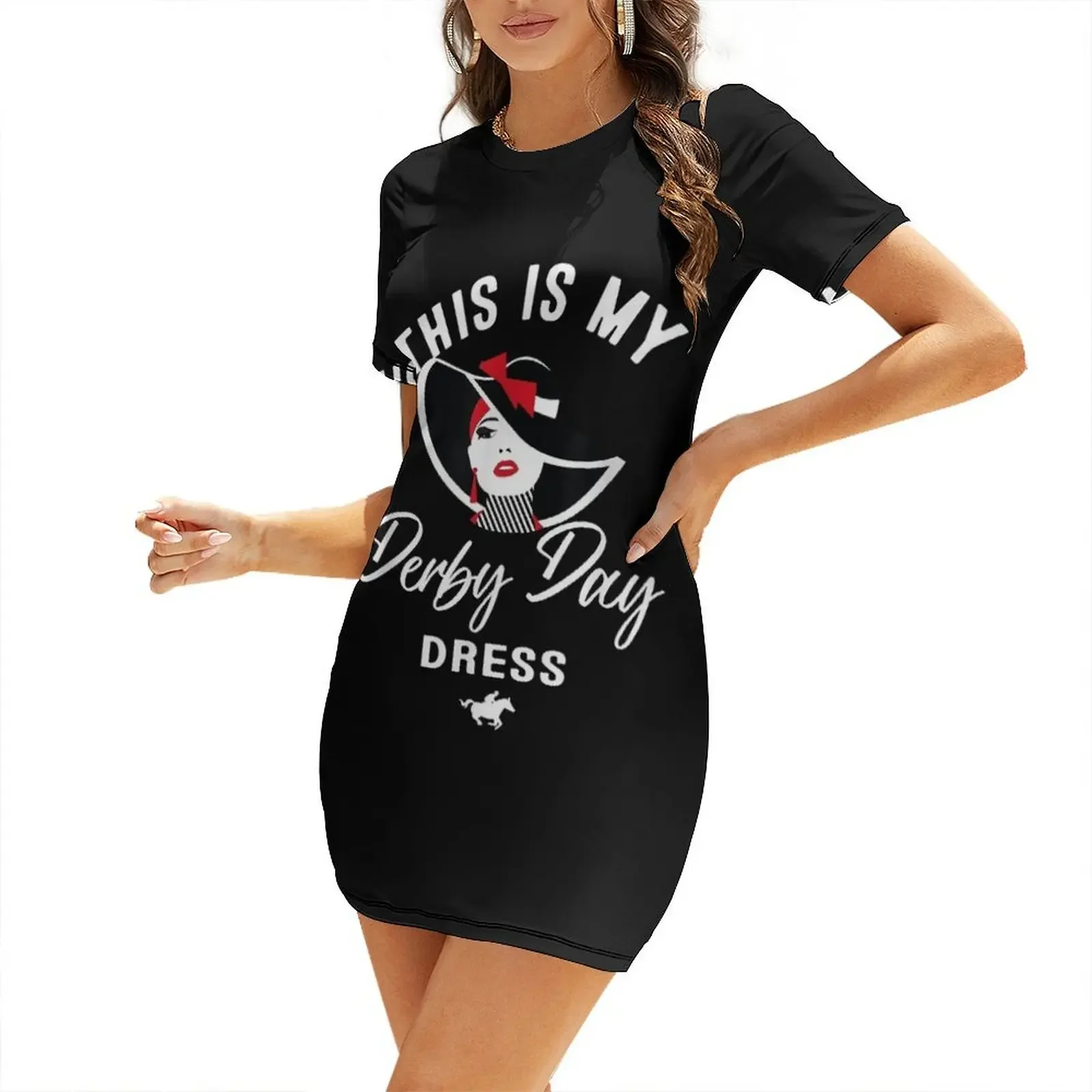 

Derby Day 2022 derby day dresses This Is My Derby Day Dress Short-Sleeved Dress Long dresses summer dresses ladies 2025 Dress