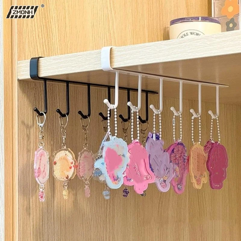 [H]Keychain Hanger Pendants Display Rack Storage Rack Rotatable Rack Hair Ring Rope Desktop Finishing Holder For Earrings Watch