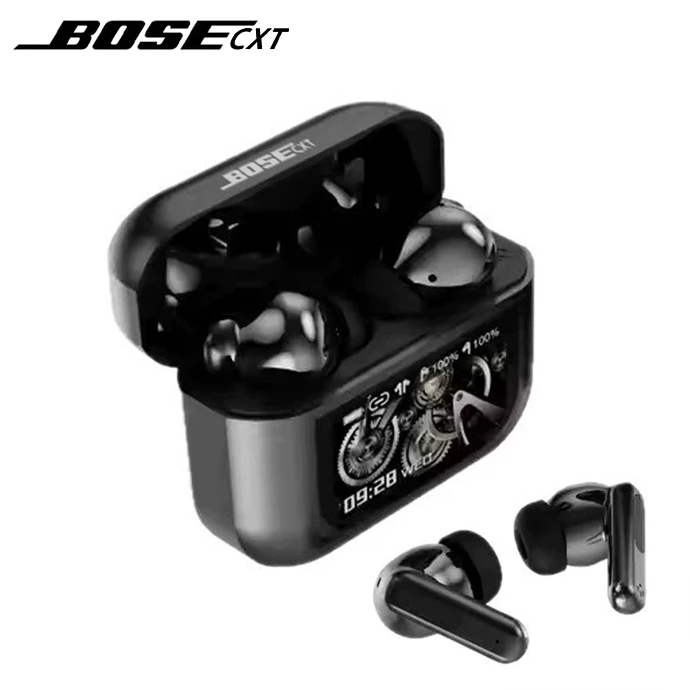 BOSECXT X30 Zinc Alloy Earphone Wireless Bluetooth 6.0 Sports Headset ANC ENC HD Mic Call Earbuds Noise Cancellation Headphone