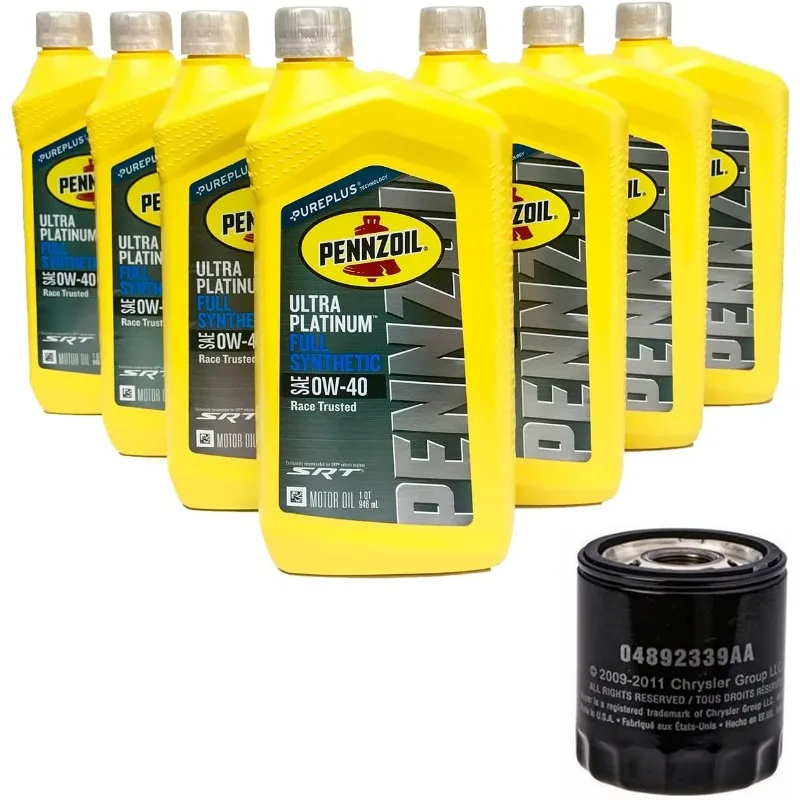 Mopar DODGE RAM 2500-5500 6.4L Full Synthetic Pennzoil Motor Oil & Filter OEM MOPAR