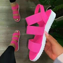 Shoes 2022 New Women Sandals Sexy Walking Shoes Casual Women Shoe Slip On Ladies Shoes Slipper Footwear Female Zapatillas Muje