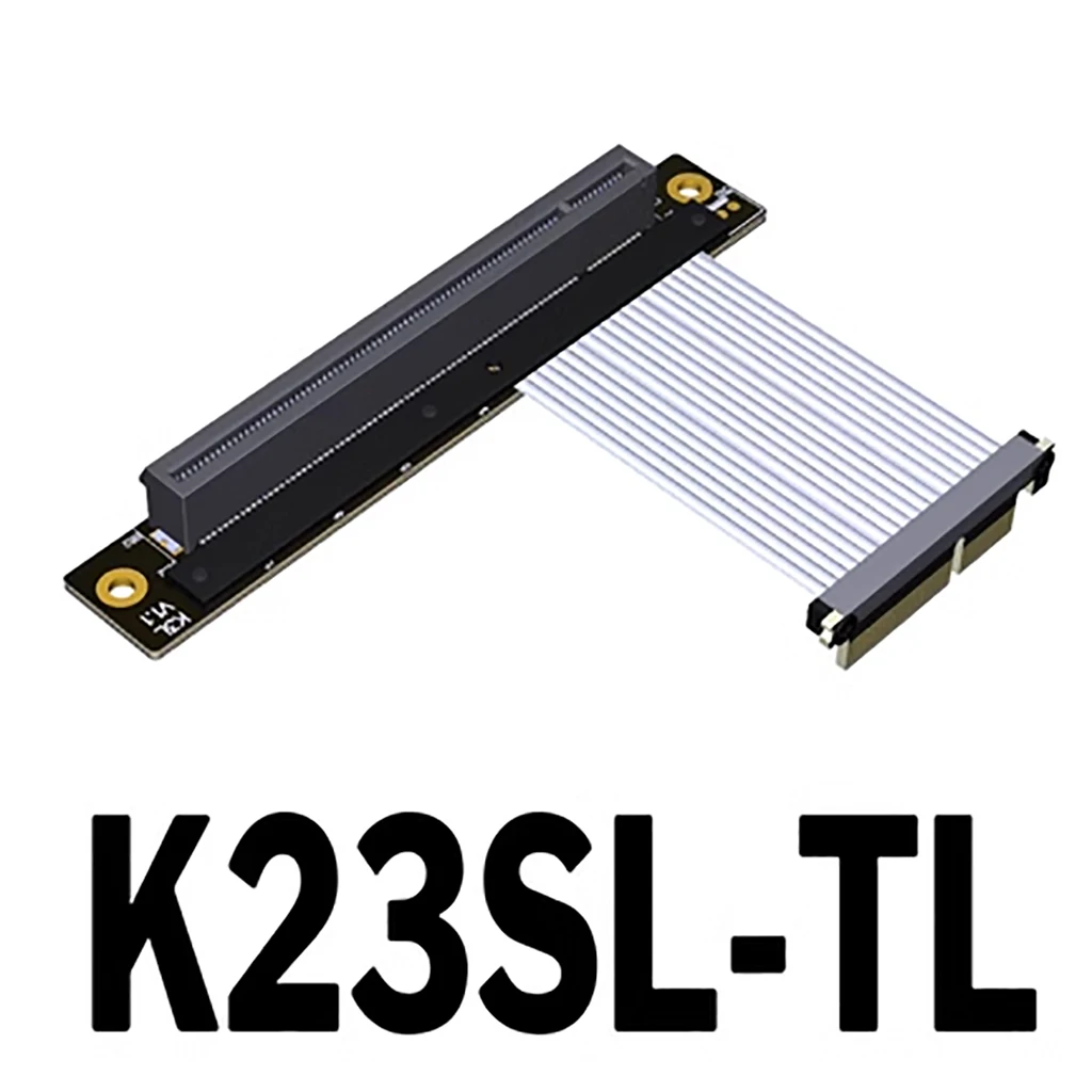 Imagem -05 - Cabo de Extensão para Placa Gráfica Gpu Pci-e 4.0x4 a X16 Adaptador Estável de Alta Velocidade 1u para Rtx3090 Rx6800xt