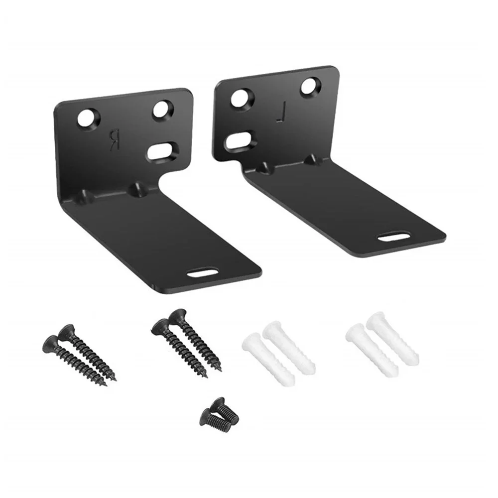 2pcs/set Steel TV Wall Mount Bracket + Screw for Bose WB-300 Sound Touch 300 Soundbar 500/700/900 Home Theater Speaker Holder