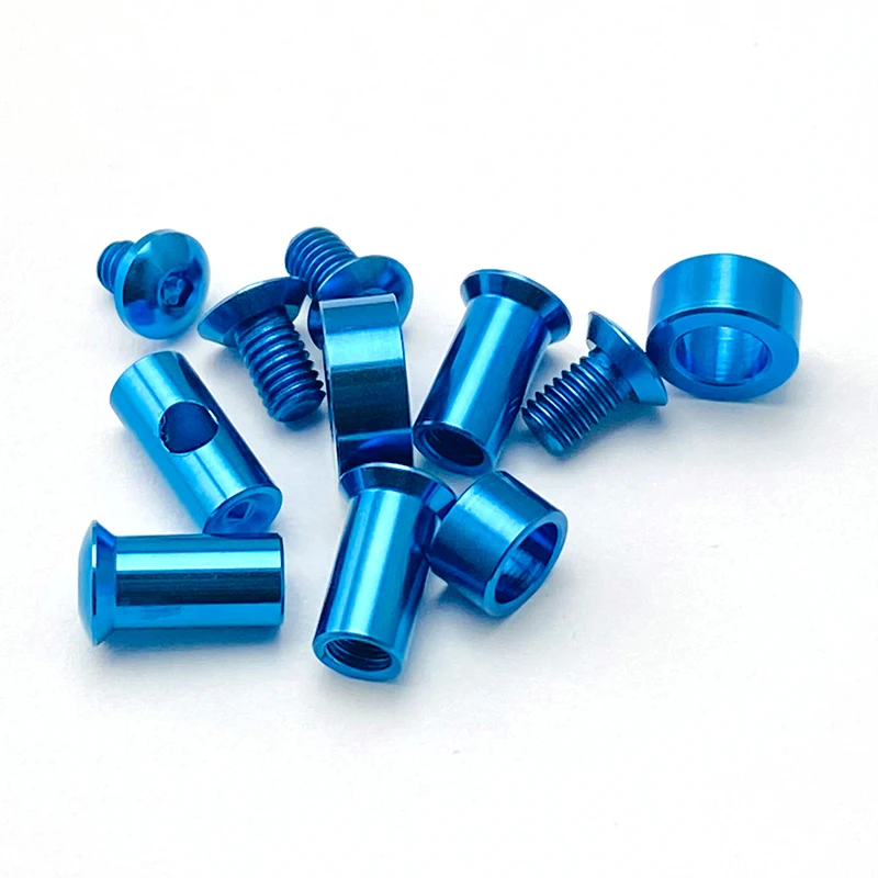 Full Set Titanium Alloy Spindle Screw For CR Large Sbenza 21 Knife Screw CR Handle Support shaft Full Set Screws
