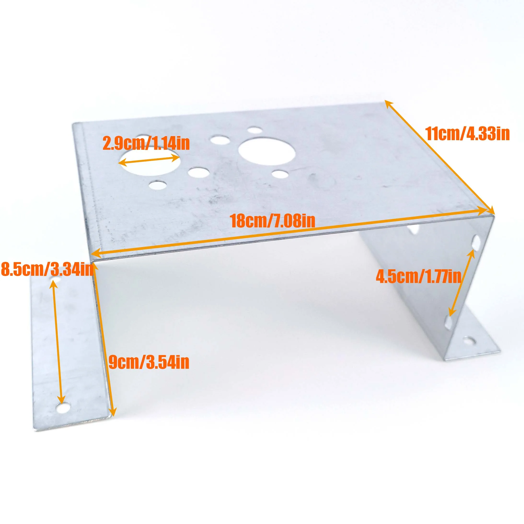 Air Diesel Heater Base Mounting Bracket Floor Plate Protect Without Side Stand Silver For Car Truck VAN