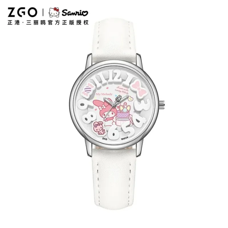 Sanrio Series Watches Female Small Square Student Electronic Watch My Melody Cinnamoroll Ins Children\'s Watch