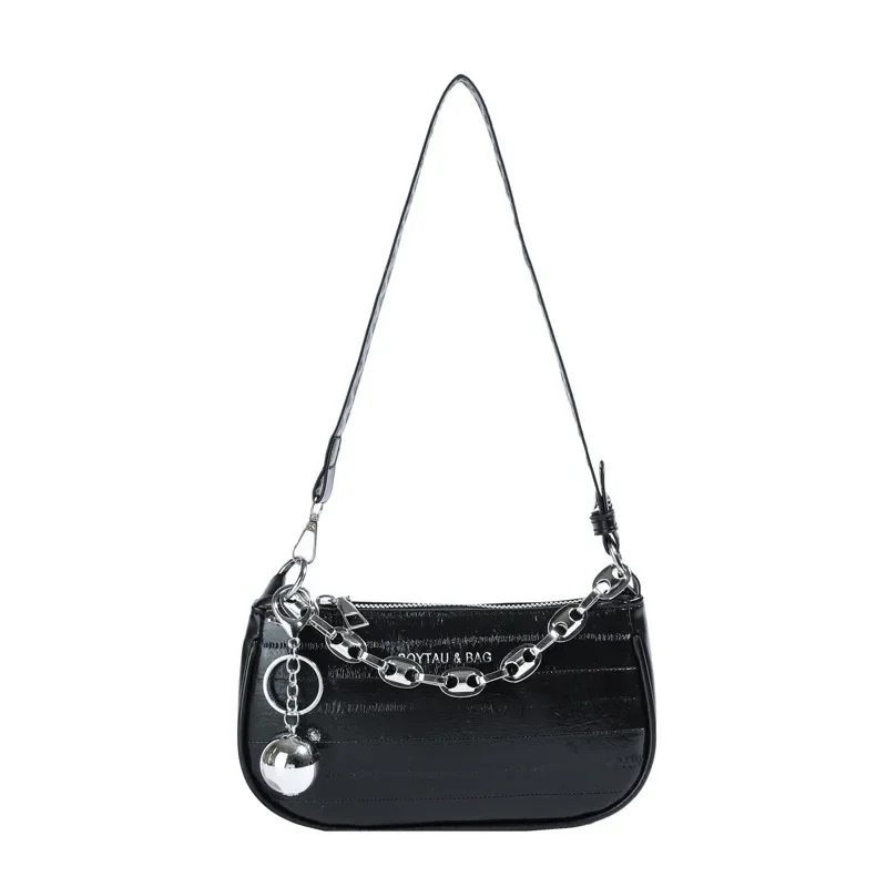 Fashion niche chain portable underarm bag women's handbag versatile shoulder messenger bag