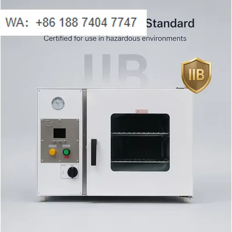 Large Capacity Industrial Vacuum Drying Oven Explosion proof with Digital PLC Control for Chemical Industry