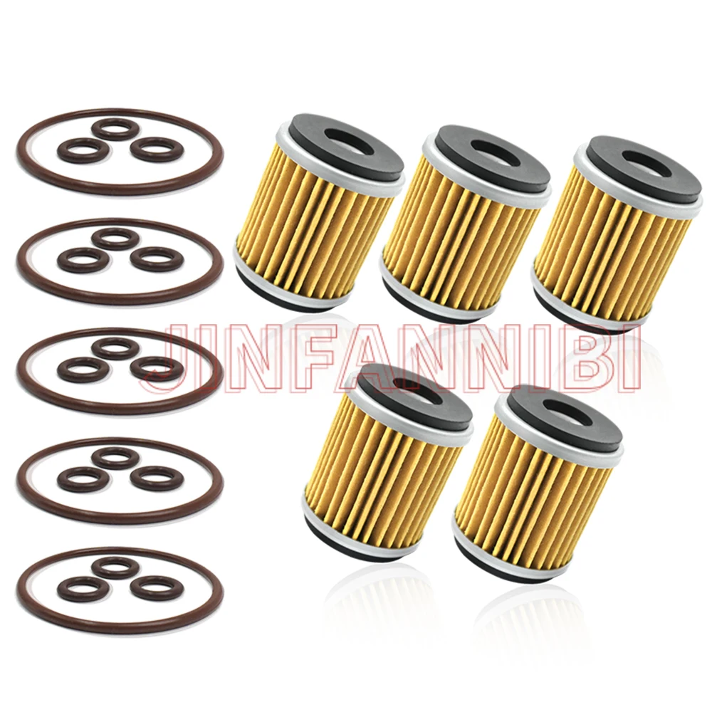 

Комплект из 5 уплотнительных колец масляного фильтра для Yamaha YFZ450R YFZ450SE # 5D3-13440-02-00