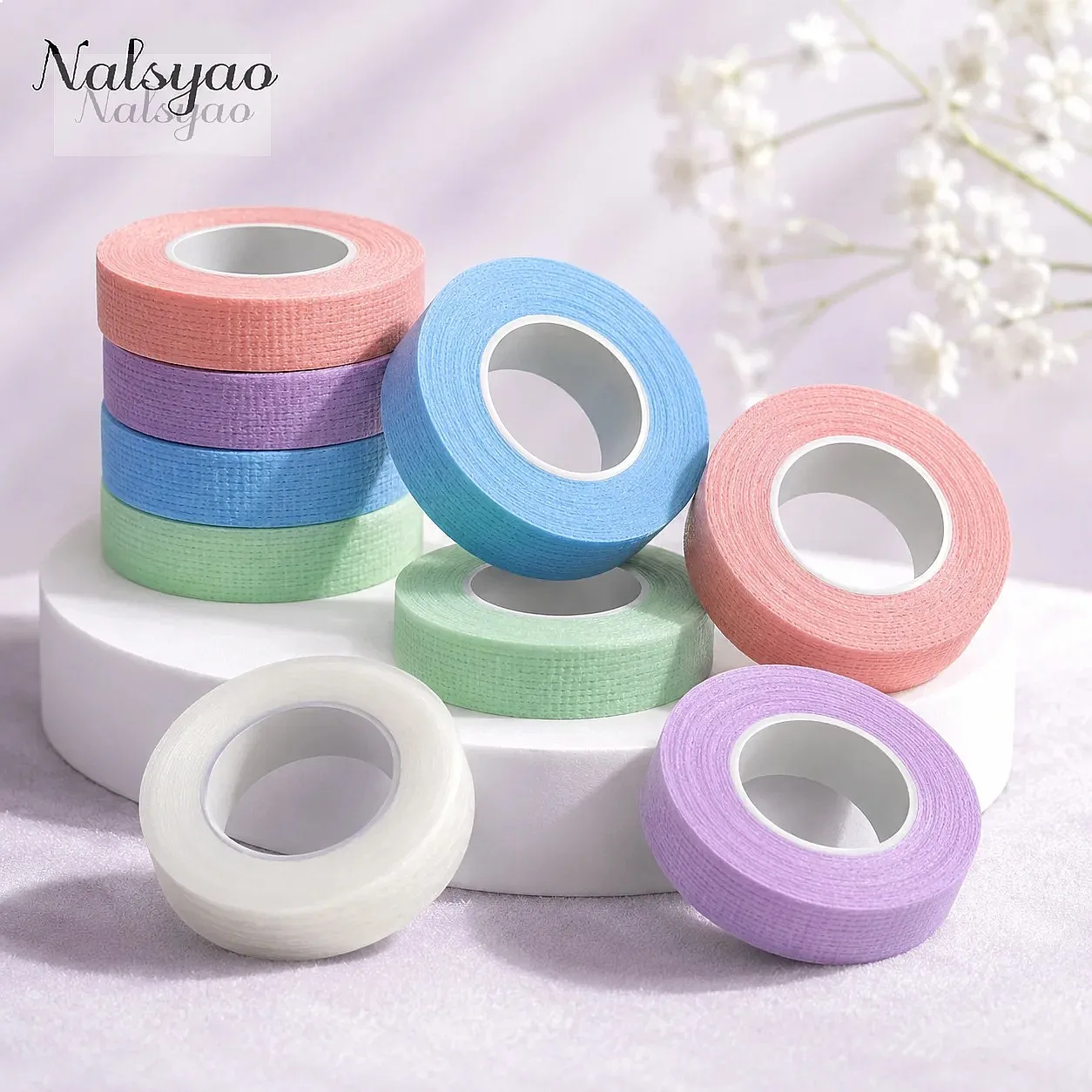 Wholesale Colorful Eyelash Extension Tape Under Eye Patches Micropore Tape 1PC for Sensitive Skin