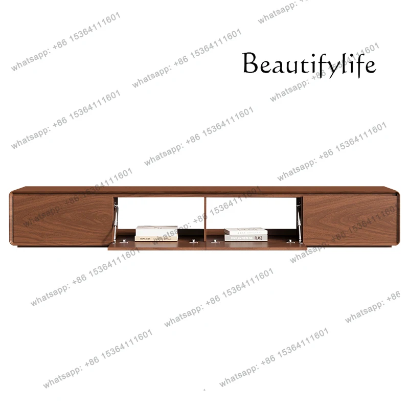

Organizer Doors Modern TV Stand Living Room Design Nordic Modern Tv Table Bedroom Floor Walnut Fernsehen Tisch Furniture Home