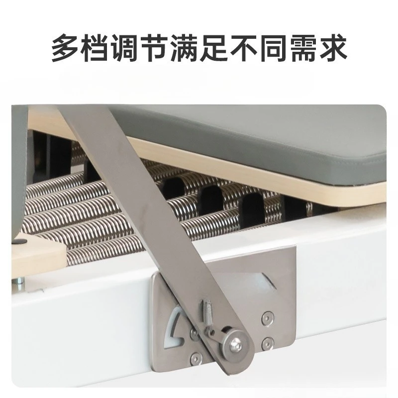 اليوغا المدرب الشخصي المنزلية سرير بيلاتيس سبائك الألومنيوم سرير اثنين في واحد سرير شبه مرتفعة