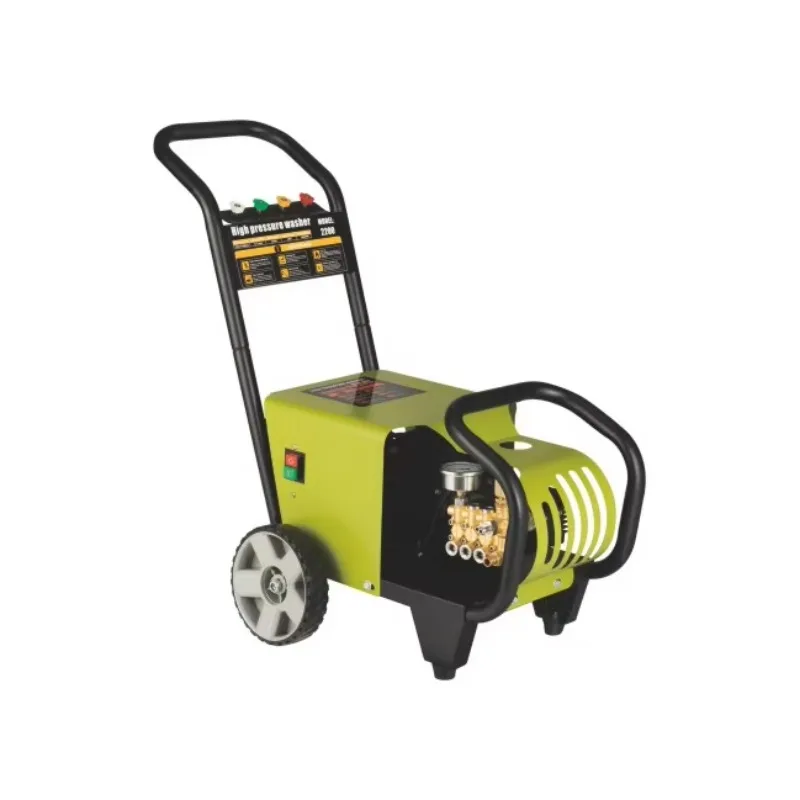 2200W High-Pressure Jet Home Use Electric Car Cleaning Machine New Condition Foam Spray Gun for Car Wash Shops Cold Water