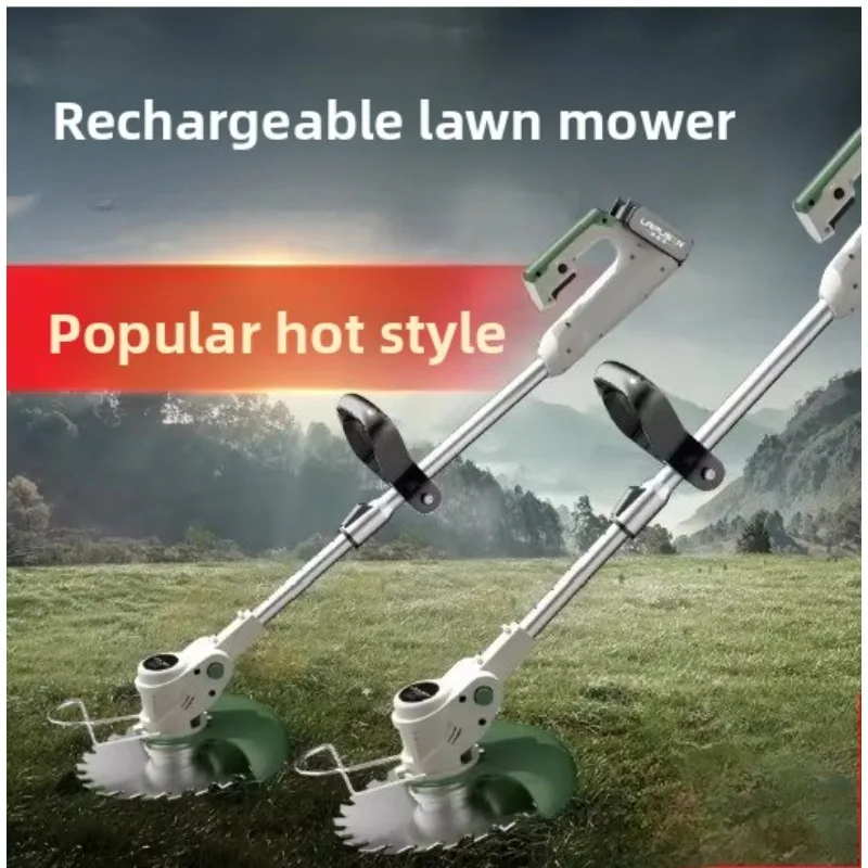 

Electric Lawn Mower Agricultural Small Household Weeding Lithium Battery Portable Garden Brush Cutter Lawn Lawn Mower