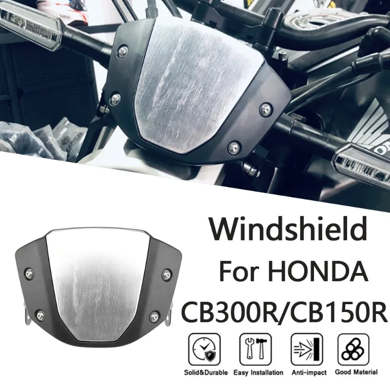 ใช้ได้กับ Honda CB150R/250R/300R 19-24 ดัดแปลงกระจกเครื่องมือกระจกแว่นตา Shroud