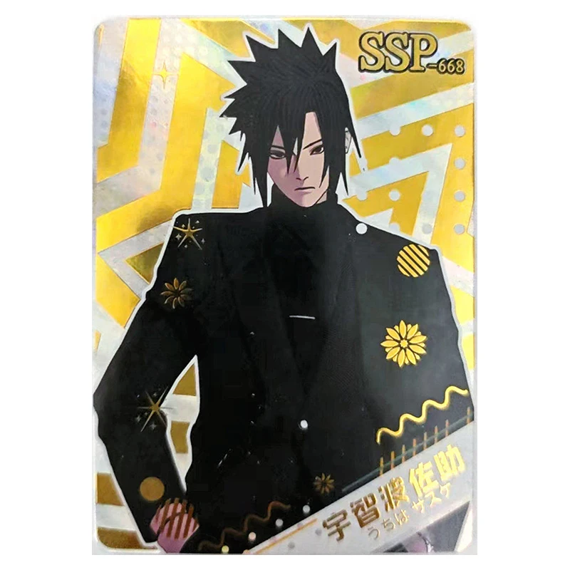 Anime NARUTO Rare SP SSP Desktop Battle Game Uchiha Sasuke Hatake Kakashi Uzumaki Naruto Collectible Cards Birthday Toy Gift