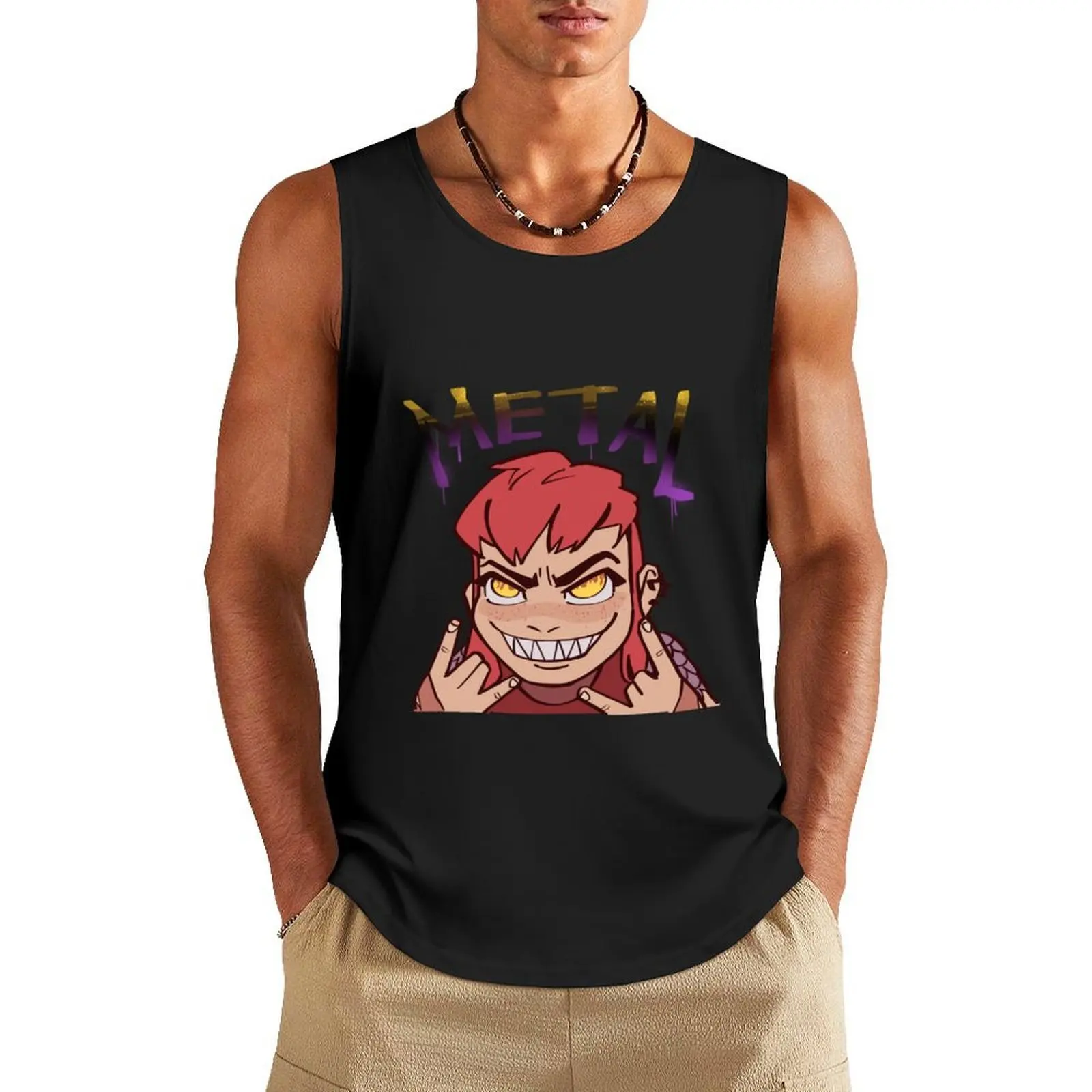 

METAL Tank Top basketball vests for men gym accessories man