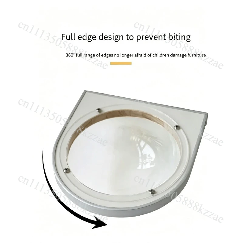 Acrylic Chinchilla Space Capsule Transparent Squirrel Platform Chinchilla Toy Accessories Small Animal Cage Landscaping