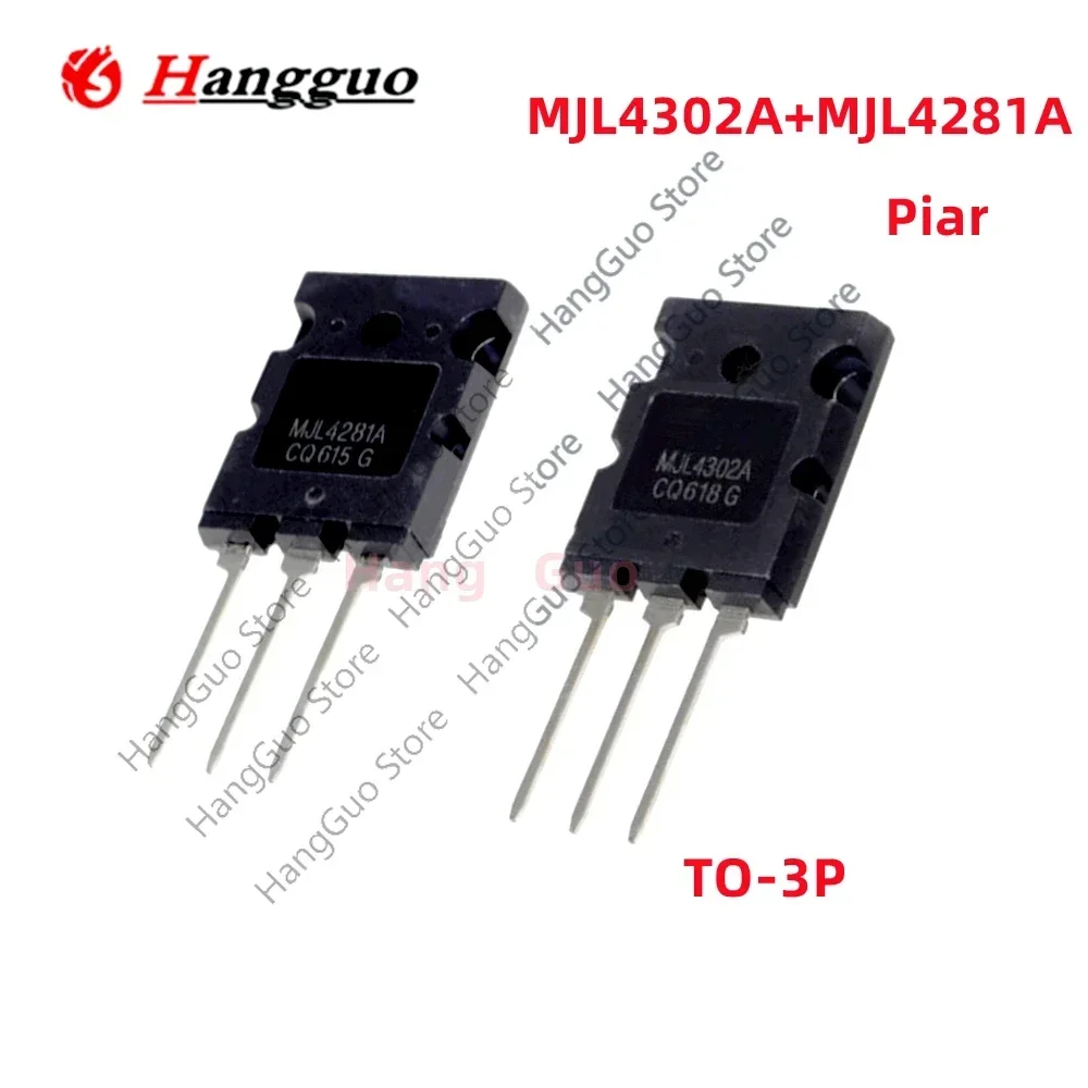 5-10PCS=5Pair/Lot  Original MJL4302A MJL4281A TO-264 TO-3P High power rear amplifier sound tube