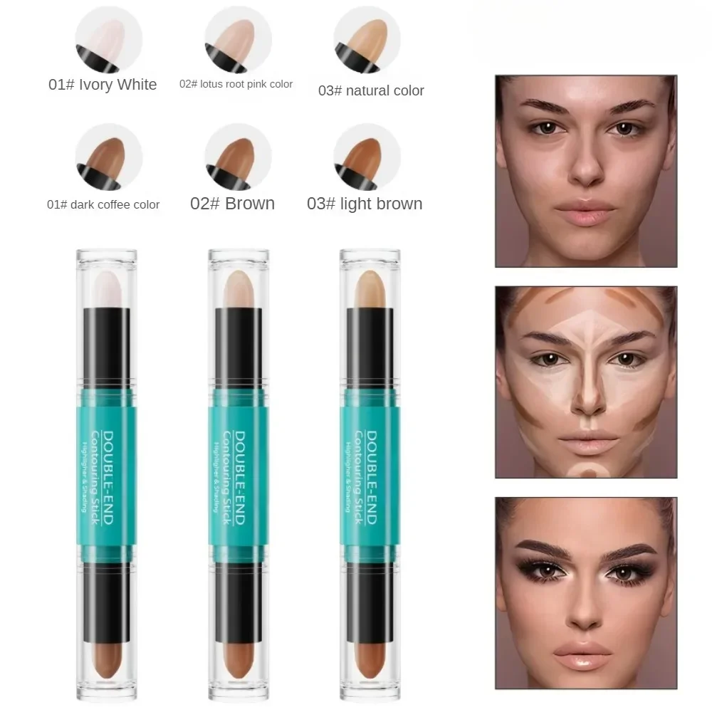 Contour Stick Face Foundation Concealer Pen Langdurige Donkere Kringen Corrector Contouren Contouren Concealers Stok Goedkope Make-Up Cosmetica