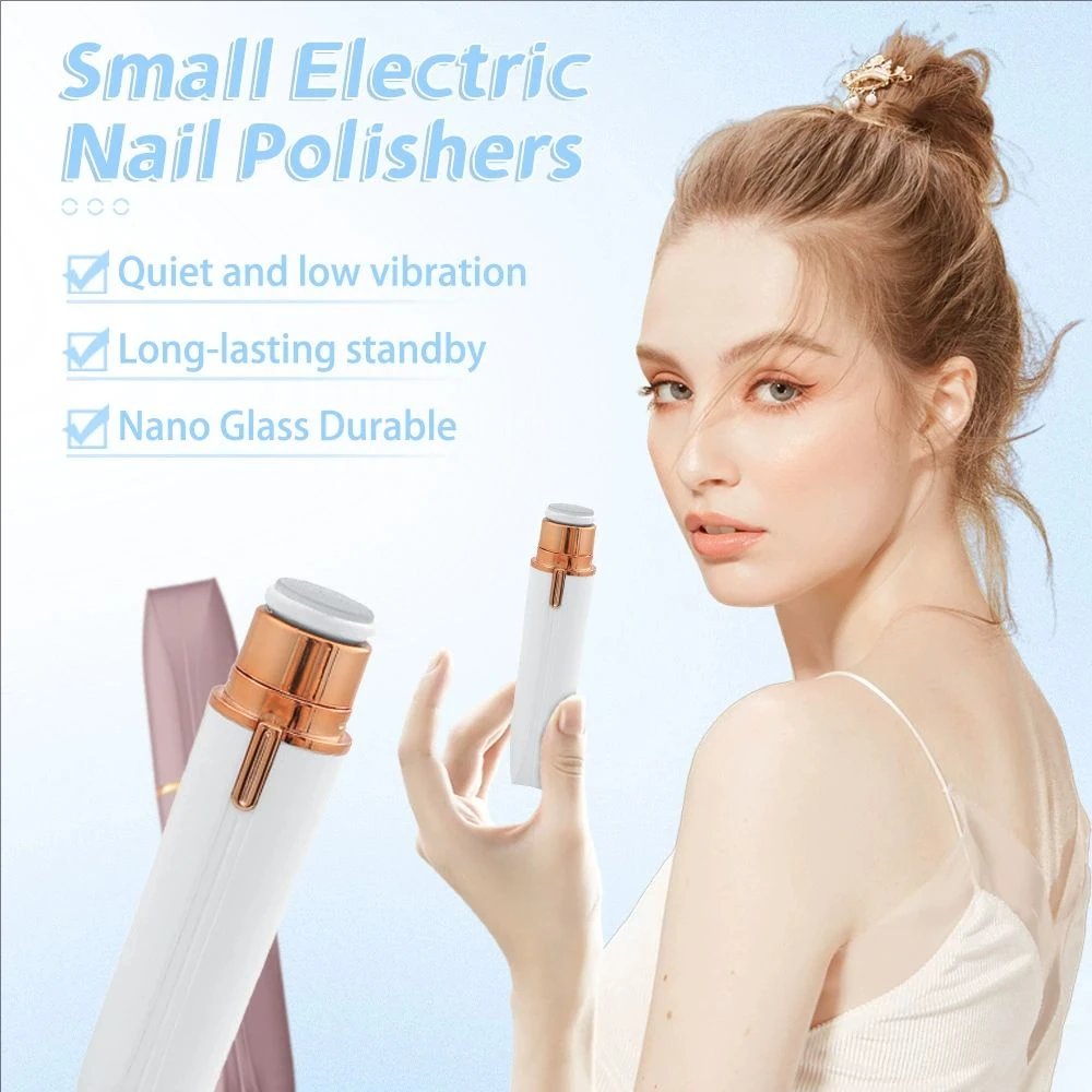 Rettifica elettrica per unghie Lucidatura Smerigliatrice automatica portatile per unghie Strumento per manicure elettrico Rimozione della pelle morta per bambini Adulti