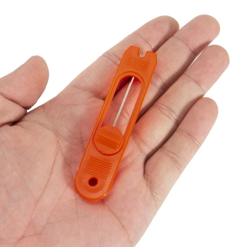 2026 Outdoor Fishing European Ronnie Fishing Set Threading Device Orange Portable and Adjustable Bait Needle Fishing Accessories