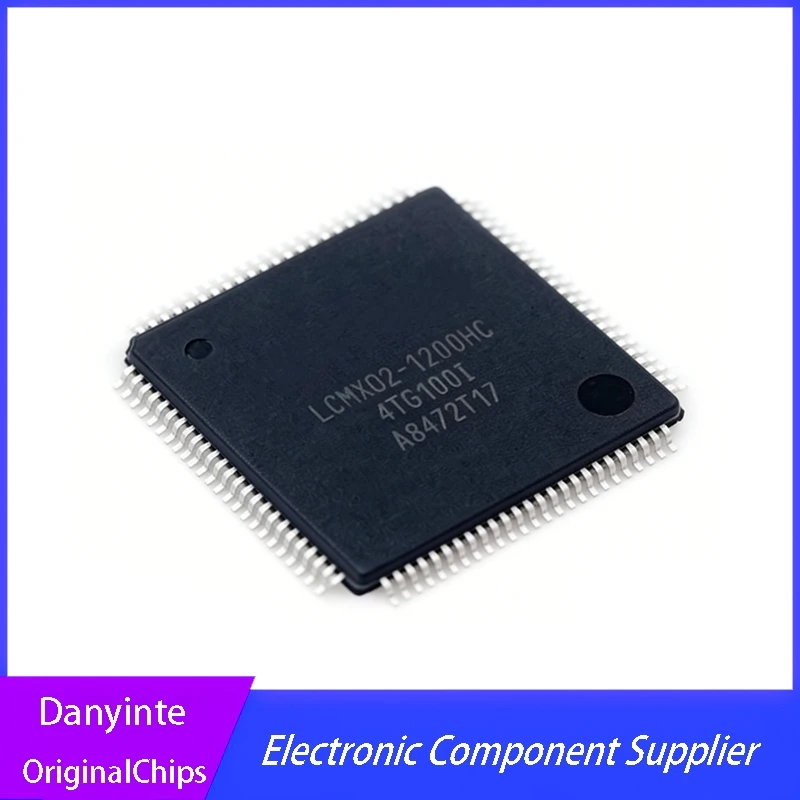 2Pcs/Lot  LCMXO2-1200HC-4TG100I LCMXO2-1200HC LCMXO2 QFP100