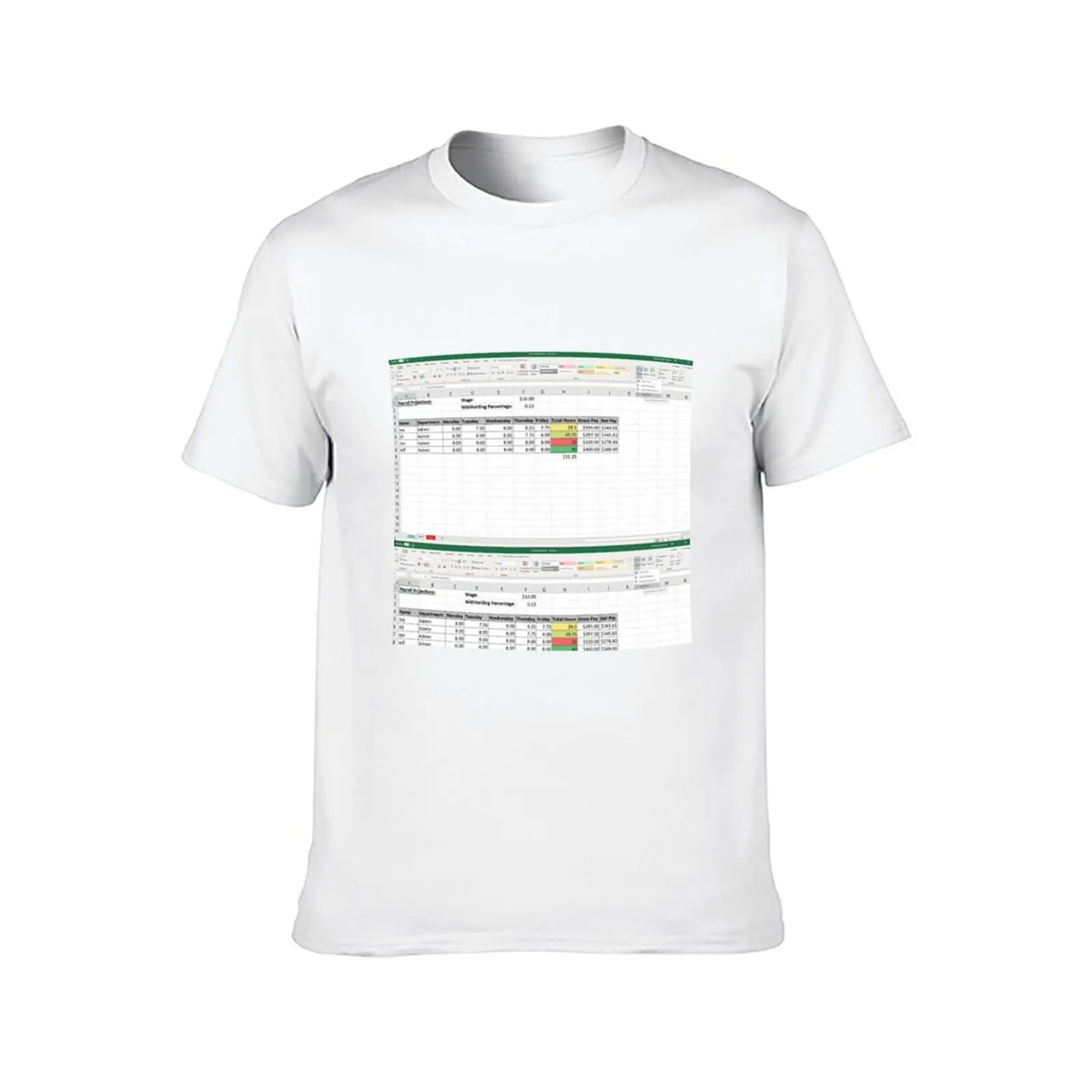 قمصان ذات جودة عالية من القطن قمصان Excel قميص قطني برسومات تي شيرت رجل رجل تي شيرت #2