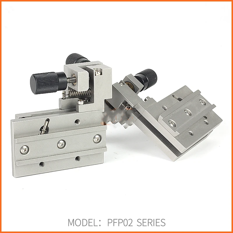 Stainless Steel Two-dimensional Tilt Adjustment Frame, Fiber Optic Pitch Rotation Two Axis Adjustment Displacement Table, Precis