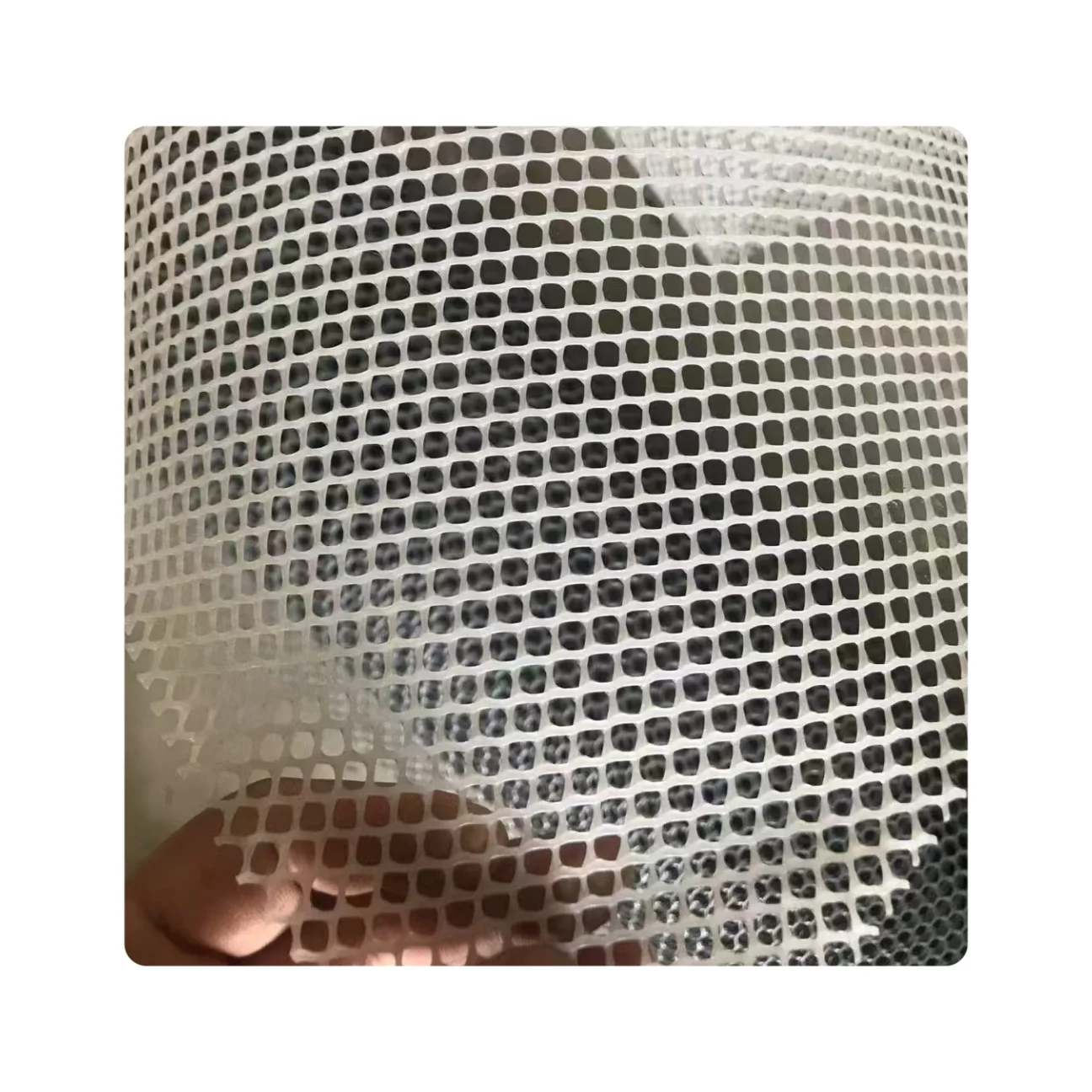 

Poultry Farm Net White Plastic Chicken Wire Fence Mesh for Chicken