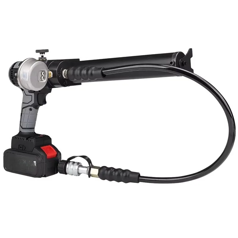 Handheld Portable Ultra Small Hydraulic Oil Pump 70MPa Lithium Battery High Pressure Electric Pump Station For Cylinder Jack
