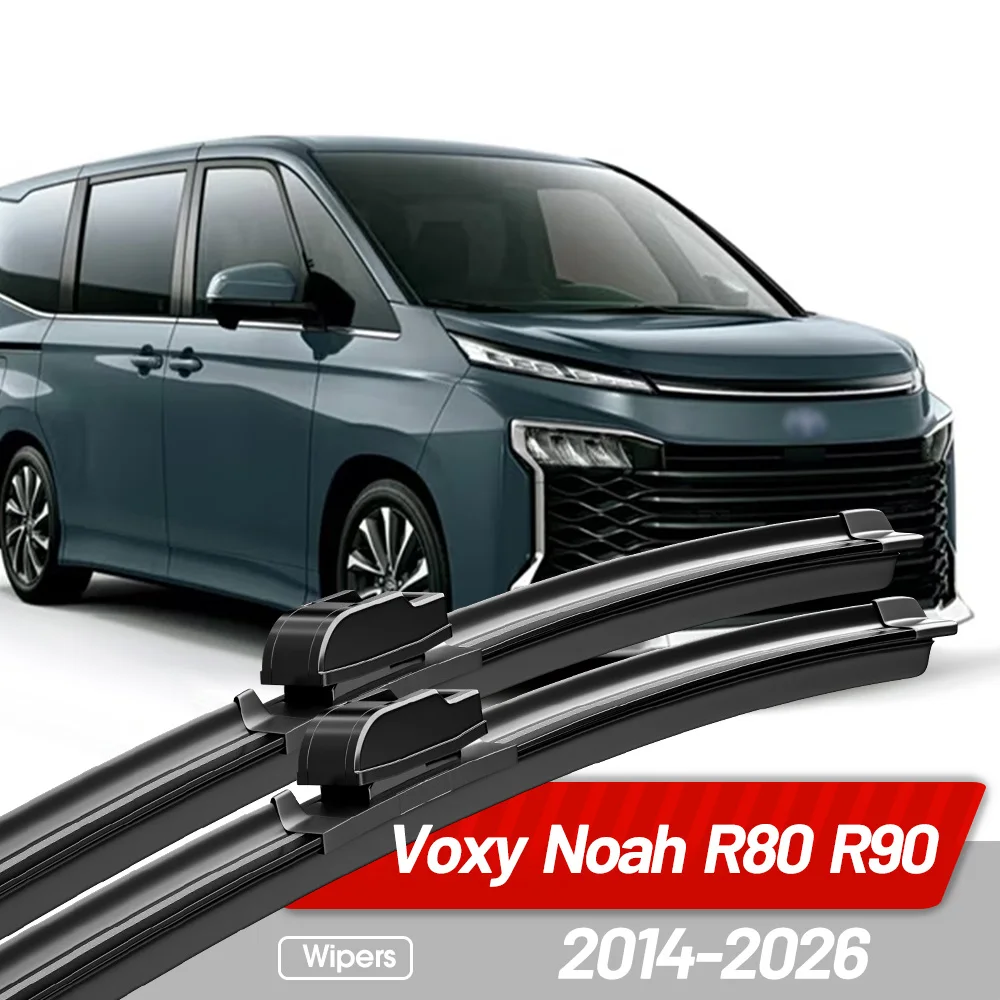 

For Toyota Voxy Noah R80 R90 2014-2026 Front Wiper Blades Windshield Windscreen Window Accessories 28"14" 2022 2019 2017