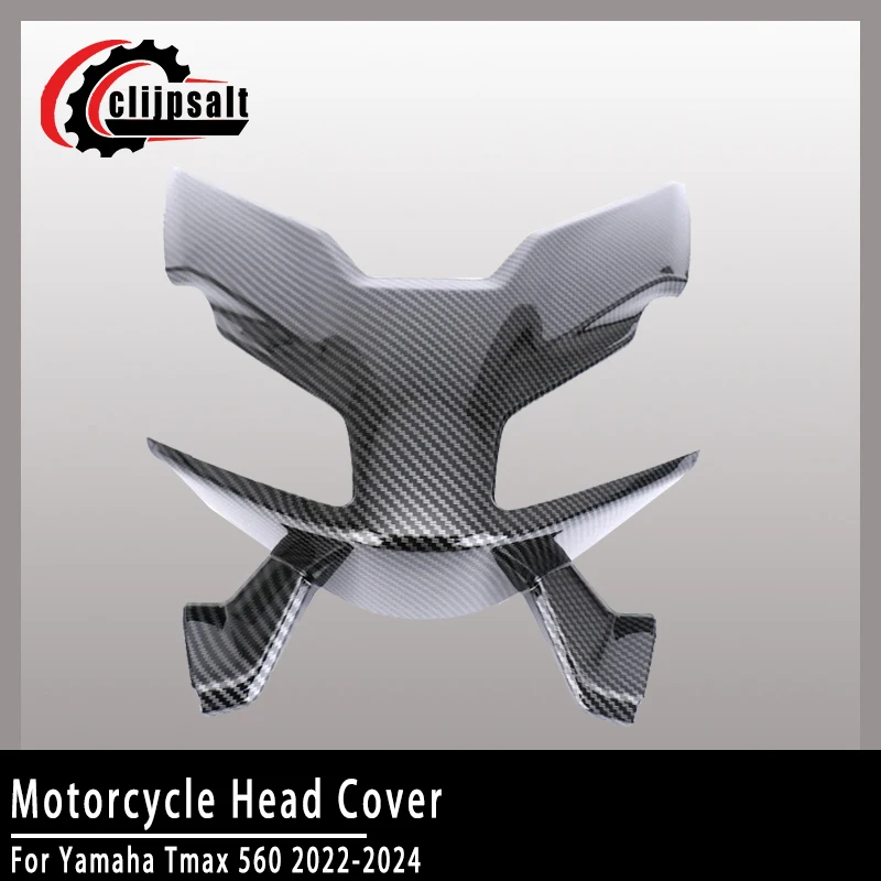 

For Yamaha Tmax 560 2022-2024 Motorcycle Head Cover Front Headlight Upper Side Panel Cover Cowl Accessories Fairing