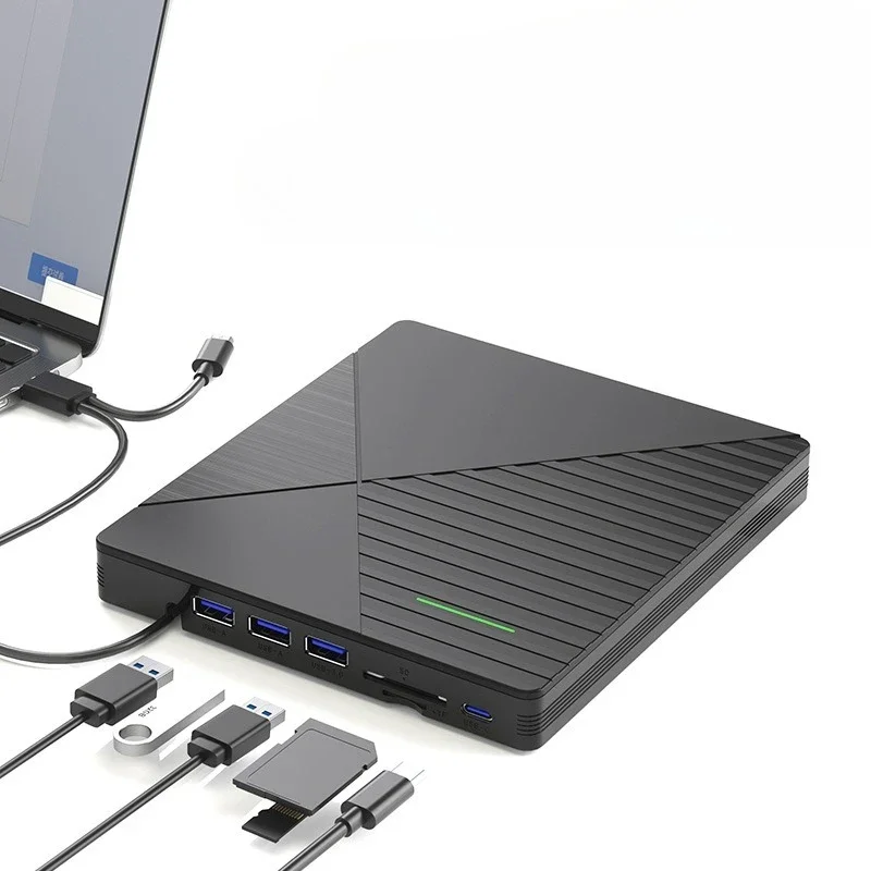 Multifunctional External Blu-ray Disc Drive USB3.0 BD-RE External Blu-ray Disc Drive