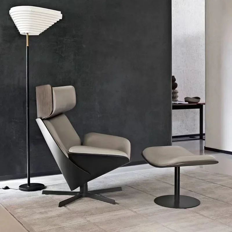 كرسي zongzi مصنوع من الألياف الزجاجية بتصميم إسكندنافي كرسي أريكة فردي دوار لغرفة المعيشة مكتب مبيعات كرسي صالة ترفيهي عالي الظهر #2