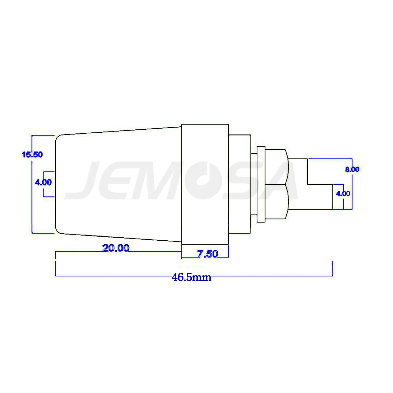 8MM Speaker Terminal Connector Amplifier Audio Spade Binding Post Brass Gold-plated High Current Crystal Terminal Banana Socket
