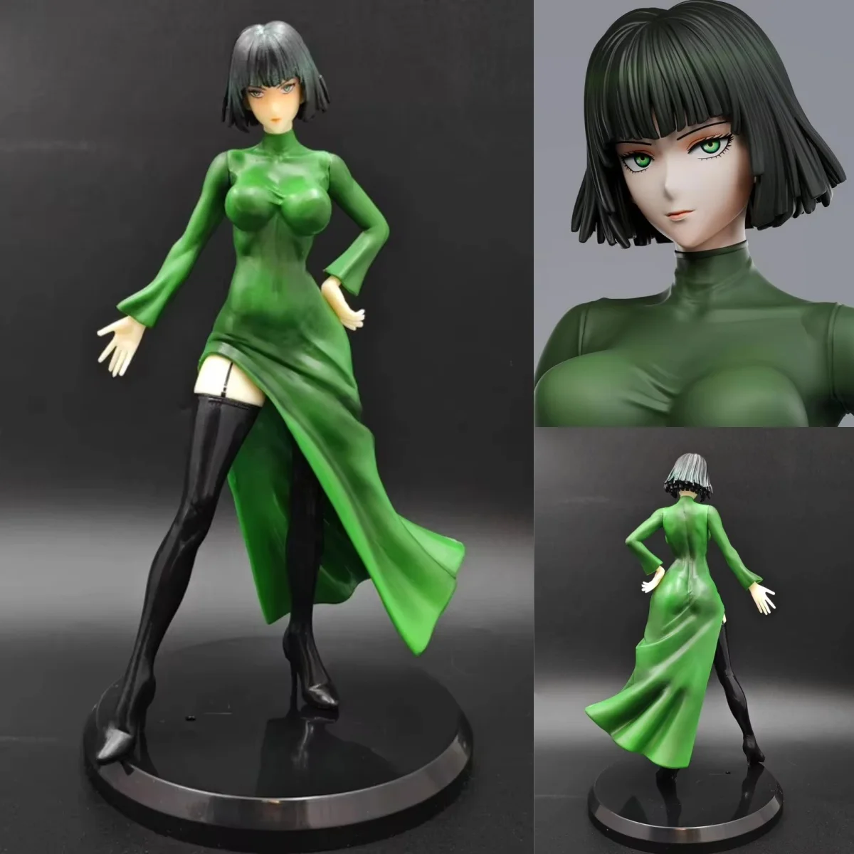 One Punch Man Fubuki Anime Action Figure 22 cm Modello in resina Giocattolo da collezione Regalo per i fan Versione completata Regali di Natale