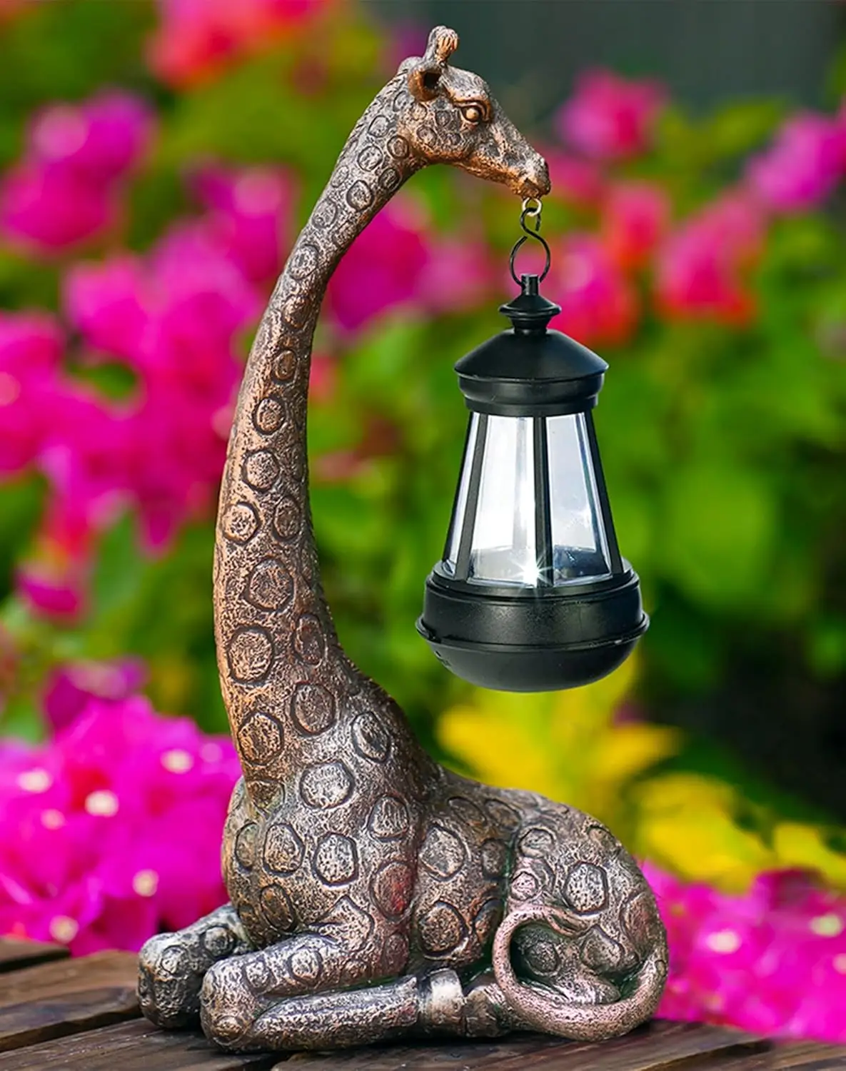 

Статуя жирафа для сада и домашнего декора - идеальный подарок на день рождения, подарок для женщин, украшение для дома и улицы.