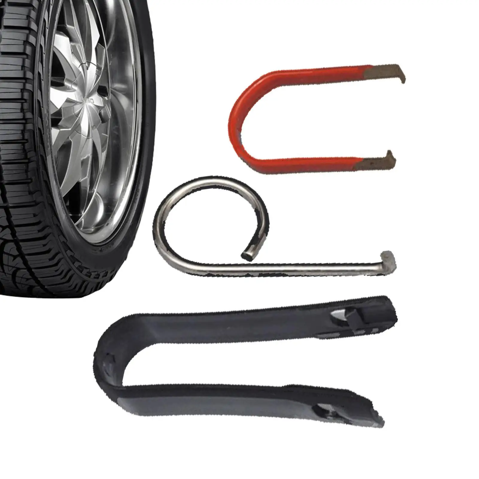 Lug Nut Cover Puller Car Truck Wheel Bolt Nut Caps Covers Extractor Removal Puller Tool Tweezers Wheel Trim Cover Removal Tool