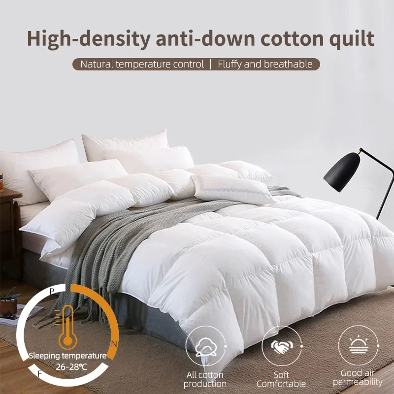 Hilton Down Comfort Double Bed Quilt for Spring AutumnWinter 5Star Hotel Quality Gift