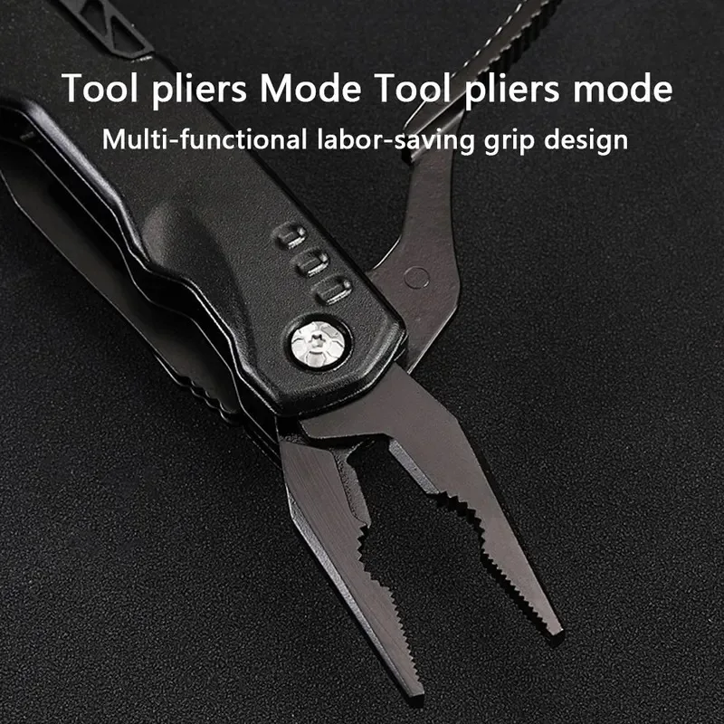 مفتاح ربط مطرقة قابل للطي متعدد الوظائف من الفولاذ المقاوم للصدأ في الهواء الطلق مطرقة الماعز أداة طوارئ تركيب النجارة للتخييم #4