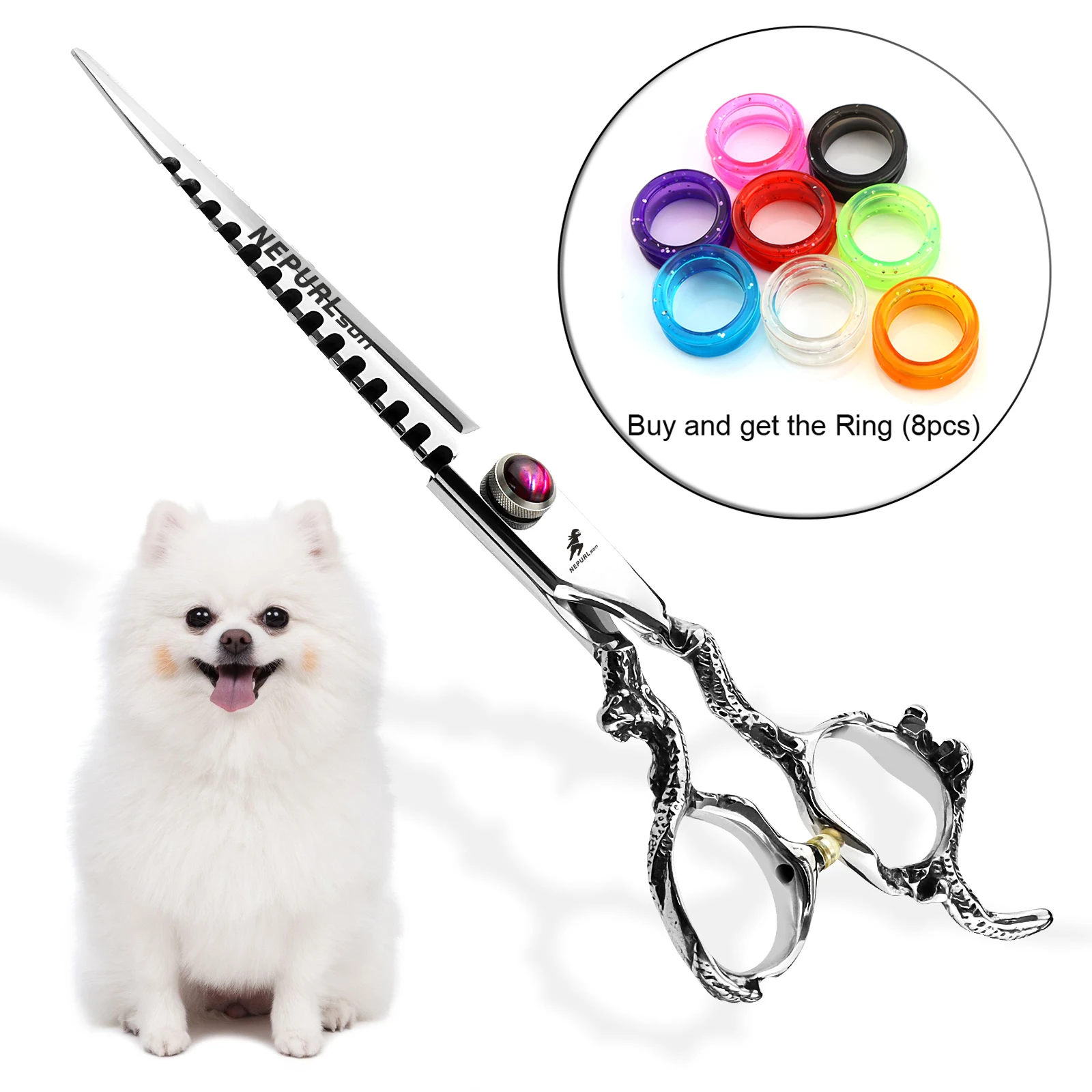 

7.0 "dog pet grooming scissors High grade scissors Cutting scissors