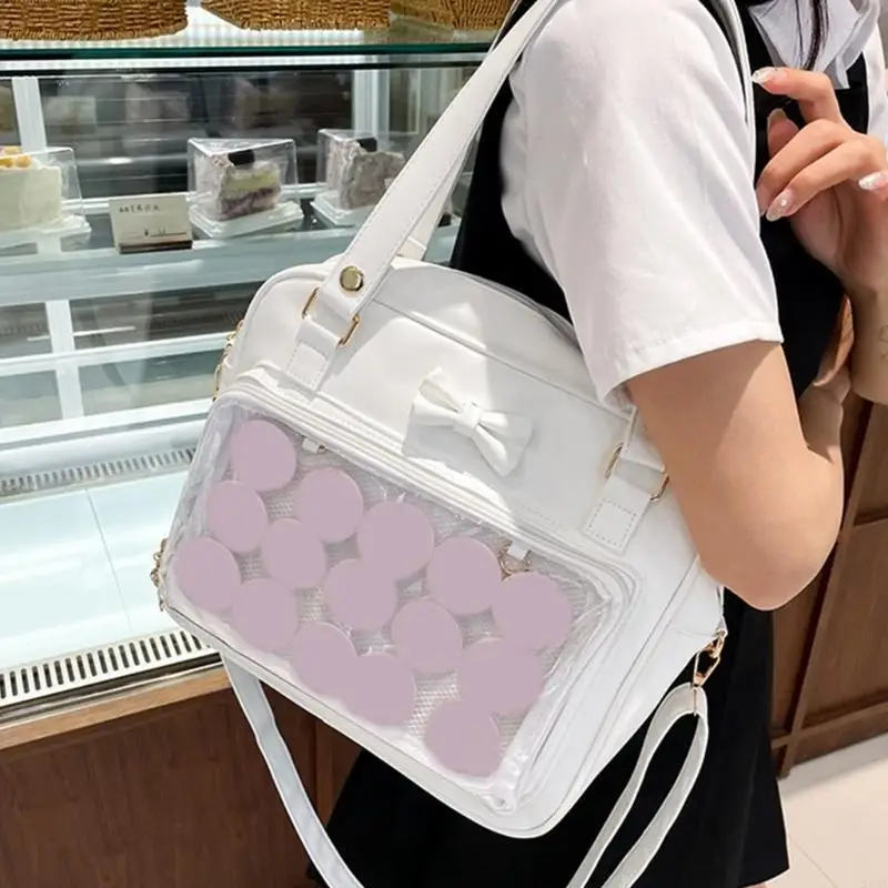 2023 حقيبة كروسبودي للفتيات في سن المراهقة سعة كبيرة حمل حقيبة JK موحدة حقيبة يد حقيبة مدرسية تنوعا حقيبة ساعي حقائب الكتب 20CA