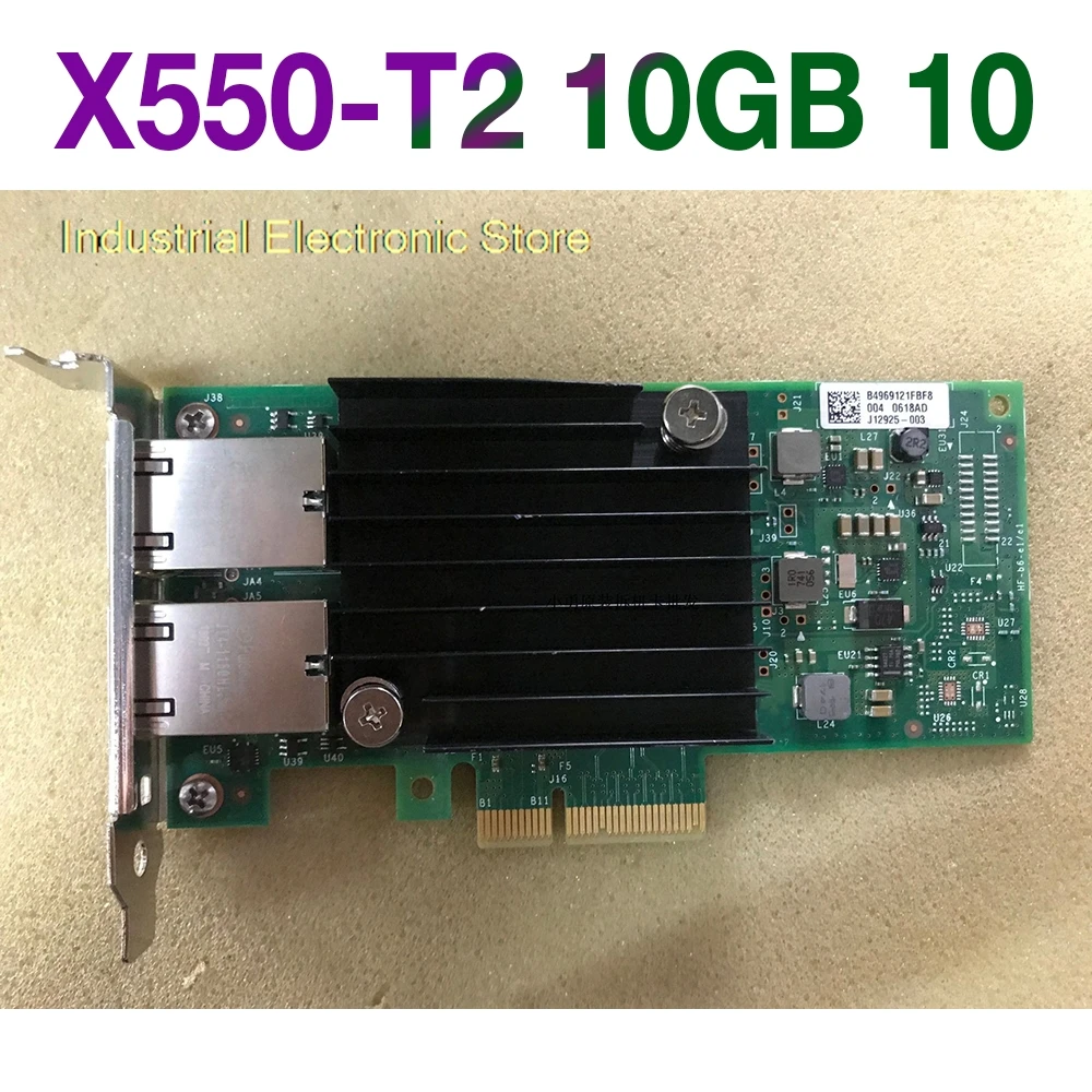 

Для Dell HWWN0 Intel X550-T2 10 ГБ 10-гигабитная Ethernet-карта X550
